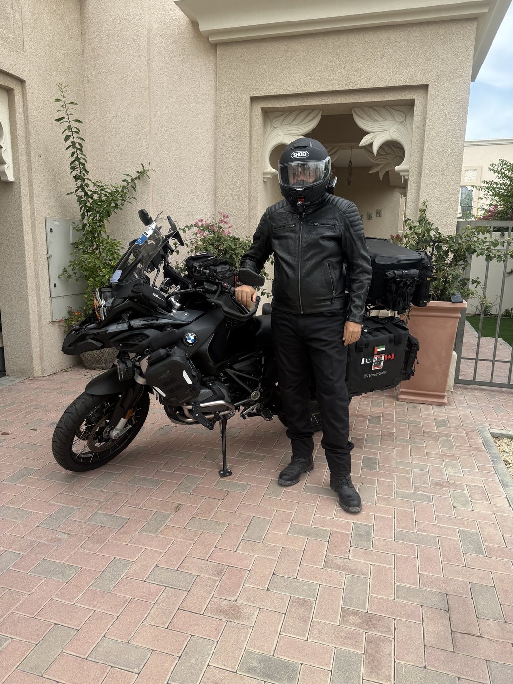 Manchalee BMW R1250 GS Adventure close-up portrait