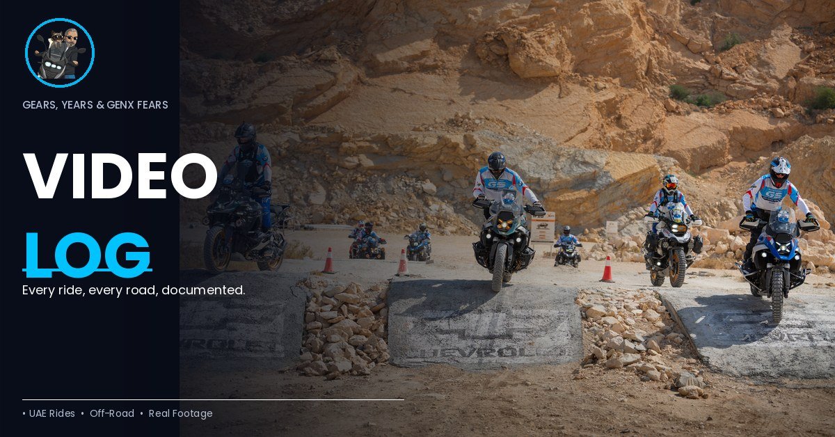 MotoMoku Video Log — Every UAE motorcycle ride, every road, documented