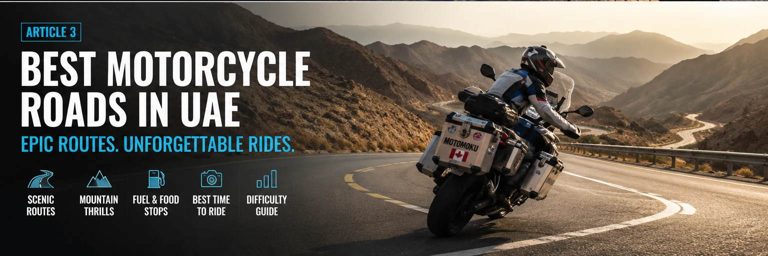 Best Motorcycle Roads in UAE